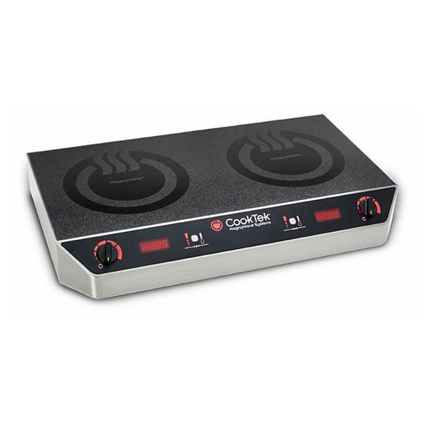 CookTek MC3002S Countertop Commercial Induction Cooktop W 2 Burners