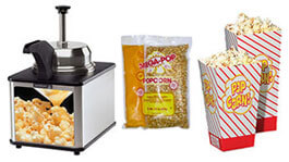 Popcorn Machine Items Concession Supplies & Concession Equipment - KaTom