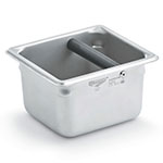 Polarware E06064-KB Knock Box, 1-7/8 qt., Stainless Steel