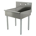 Advance Tabco 4-OP-18 Service Sink, 24 x 21 x 8-in Deep, 430 Stainless