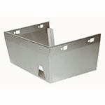 Advance Tabco 7-PS-31 Skirt for 17-3/4 in W Hand Sink with Splash Mounted Faucet, 10 in x 14 in Bowl