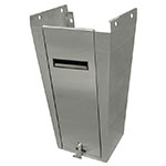 Advance Tabco 7-PS-33 Pedestal Base with Foot Valve & Easy Access Design for 10 in x 14 Bowls