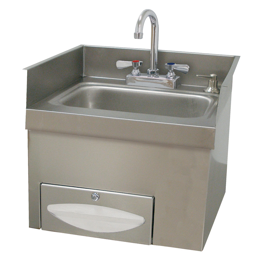 Advance Tabco 7PS42 Wall Mount Commercial Hand Sink w/ 14"L x 10"W x