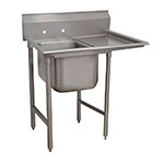 Advance Tabco 93-1-24-18R Sink, (1) 20 x 16 x 12-in D, 18-in Right Drainboard, 16-Ga. Stainless
