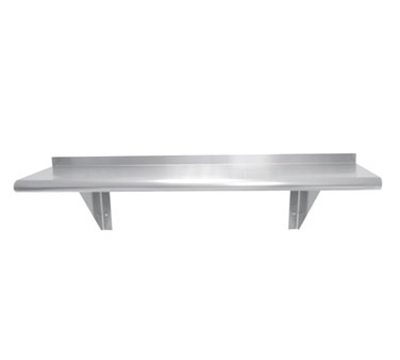 Advance Tabco WS-12-108 Wall Mount Shelf - 12x108", 18-ga 430-Stainless