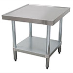 Advance Tabco AG-MT-303 Budget Equipment Stand, 36 in W x 30 in D, 24 in H, SS Top, Galv Base