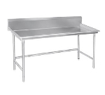Advance Tabco BSR-48 48-in Sorting Table w/ 10-1/2-in Splash, 30-in Wide, 16-Ga. Stainless