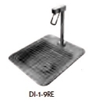 Advance Tabco DI19RE Water Filler Drop In Sink w/ Push Back Filler Faucet, 9 x 9 x 3-in