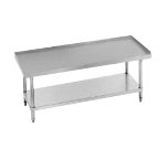 Advance Tabco EG-245 Equipment Stand with Adjustable Undershelf, 60 in x 24 x 24, SS Top