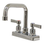 Advance Tabco K-124CA Deck Mounted Faucet w/ 6-in Extended D Spout, No Lead Compliant