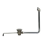 Advance Tabco K-15 Drain, Lever Operated w/ Built In Overflow, 2 in IPS