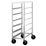 Advance Tabco PL6-12 Mobile Plate Rack, Holds 6 Platters, 39 in H X 15 in W X 30 in D
