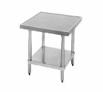 Advance Tabco SAG-MT-242 Equipment Stand, 24 in X 24 in, 24 in H, All Stainless Steel