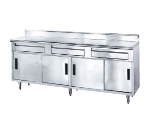 Advance Tabco SDRC-3010 Storage Cabinet, 120 in L, 30 in W, Sliding Doors, 4 NSF Drawers
