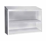 Advance Tabco WCO-15-36 36-in Stainless Wall Mounted Cabinet w/ Open Front & Shelf