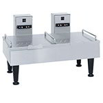 BUNN-O-Matic 27875.0000 2SH Stand For 2 Satellite Coffee Servers, S/S Finish, 4 in Legs, 120V