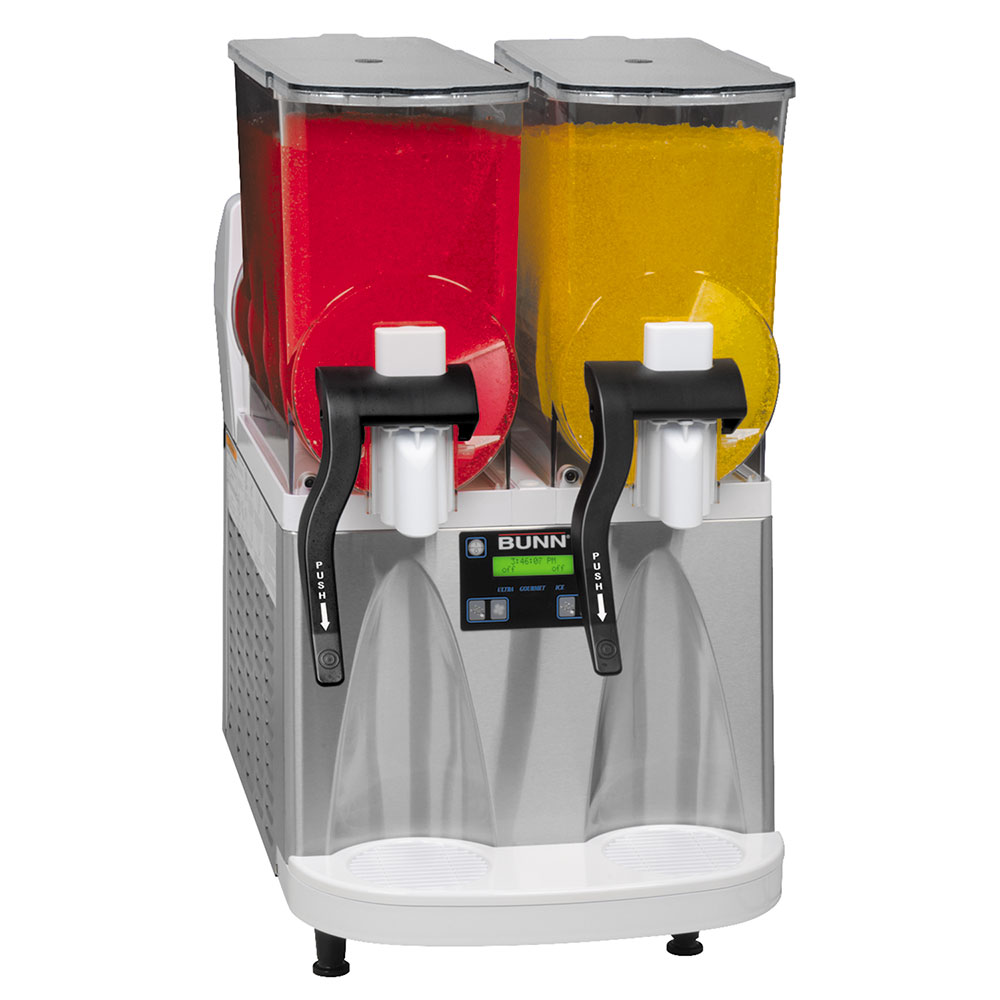 Bunn ULTRA-2-0012 ULTRA-2 Frozen Drink Machine, S/S/ White Finish, Flat