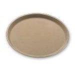 Carlisle 1600GR004 Griptite Rubber Lined Round Tray, 16 in, Black