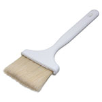 Carlisle 4037900 Pastry Basting Brush, 3 in, Boar Bristles, Molded Into Handle Hook