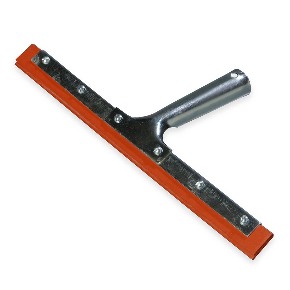 Carlisle 4102700 12" Hand Held Window Squeegee Double Blade, Zinc