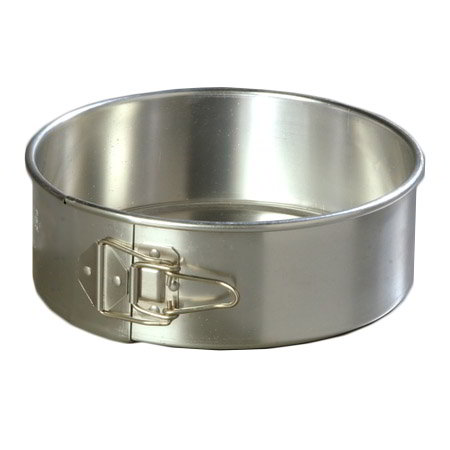 Carlisle 6042 9" Spring Form Cake Pan - Aluminum, Natural Finish