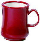 Carlisle 800405 Coffee Mug - 8 oz. - Red