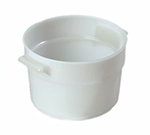Carlisle 020002 2-qt Bain Marie Container, Polyethylene, NSF, White