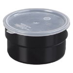 Carlisle 036503 1-1/2-qt Supreme Crock w/ Lid, SAN, NSF, Black