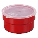 Carlisle 036505 1-1/2-qt Supreme Crock w/ Lid, SAN, NSF, Red