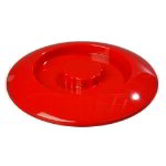 Carlisle 047105 Tortilla Server Lid, 7-1/2-in, Polycarbonate, Red