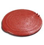 Carlisle 070029 7-in Tortilla Server Lid, Hinged, NSF, Terra Cotta