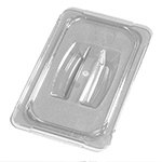 Carlisle 10290U07 Universal Handled Lid for 1/4 Size Food Pans, NSF, Clear