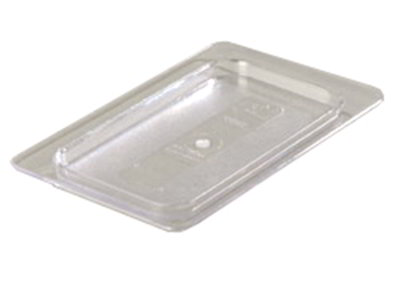 Carlisle 1033007 Cover For Food Pan, 1/9-Size, NSF, Clear Poly