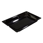 Carlisle 1040003 Full Size High Heat Food Pan, 2-1/2-in Deep, NSF, Black