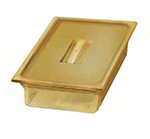 Carlisle 1040113 Full Size High Heat Food Pan, 4-in Deep, NSF, Amber