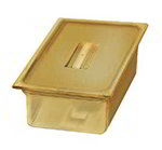 Carlisle 1040213 Full Size High Heat Food Pan, 6-in Deep, NSF, Amber