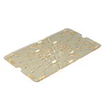 Carlisle 1041513 Drain Shelf For Full Size Food Pan, NSF, Amber