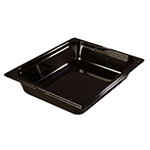 Carlisle 1042003 Half Size High Heat Food Pan, 2-1/2-in Deep, Black