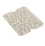 Carlisle 1043513 Drain Shelf For 1/2 Size Food Pan, NSF, Amber