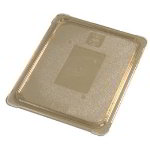 Carlisle 10436U13 Universal Flat Lid for Half Size Food Pans, High Heat, NSF, Amber