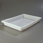 Carlisle 1064002 Full Size Food Storage Box, 3.5-in Deep, White