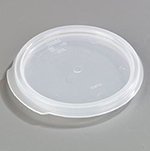 Carlisle 1077030 Cover For 1-qt Container, NSF, Translucent