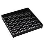 Carlisle 1102603 6-in NeWave Square Drip Tray, NSF, Black