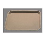 Carlisle 1612GR076 Serving Tray, 12 x 16-3/8-in, Tan Fiberglass w/ Non-Skid Surface
