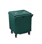 Carlisle IC225003 Mobile Ice Caddy w/ 125-lb Capacity, Black