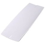 Carlisle 3332402 23-in Rectangular Melamine Platter, White