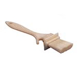 Carlisle 36274300 Boar Bristle Food Prep Brush, 3-in Wide, White