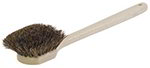 Carlisle 36513L00 Palmyra Clean-Up Brush w/ Stiff Bristles, 20-in Handle