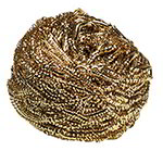 Carlisle 3680500 Bronze Alloy Scrubber, Copper