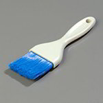 Carlisle 4039114 Flat Pastry Brush w/ 2-in Nylon Bristles & Blue Plastic Handle